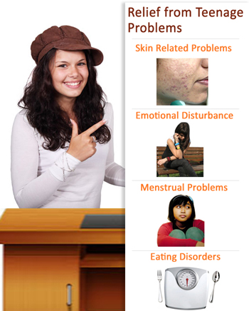 Homeopathy for health problems in teenagers