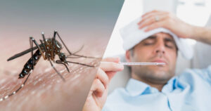 Man suffering from Dengue Fever