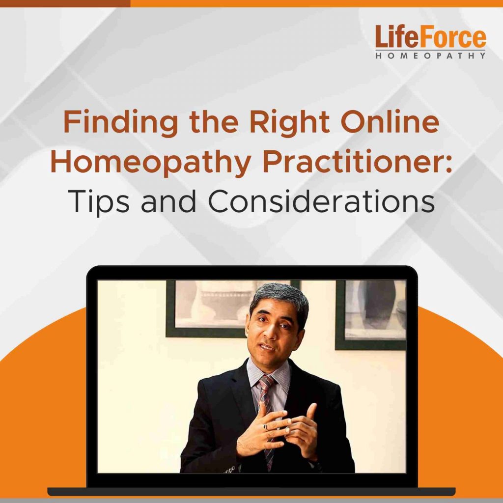 Finding the Right Online Homeopathy Practitioner: Tips and Considerations