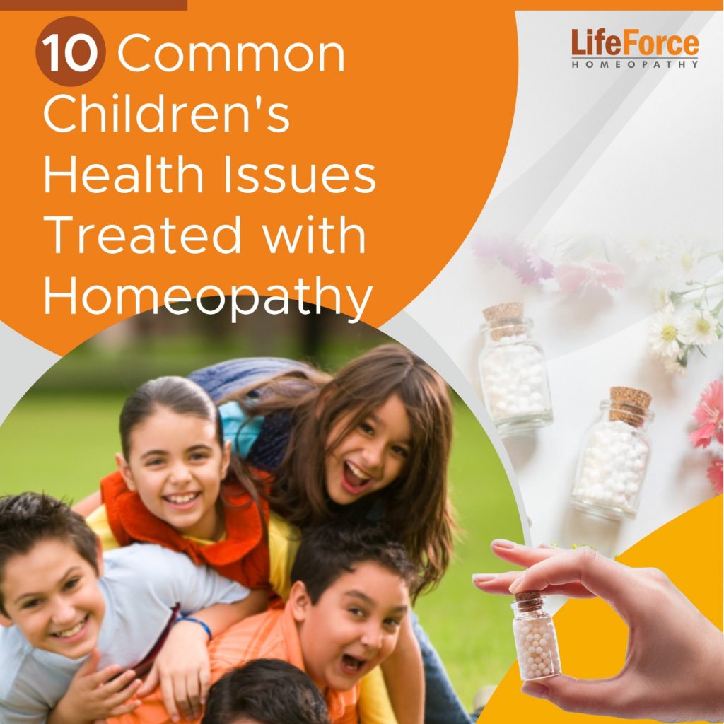 10 Common Children's Health Issues Treated with Homeopathy